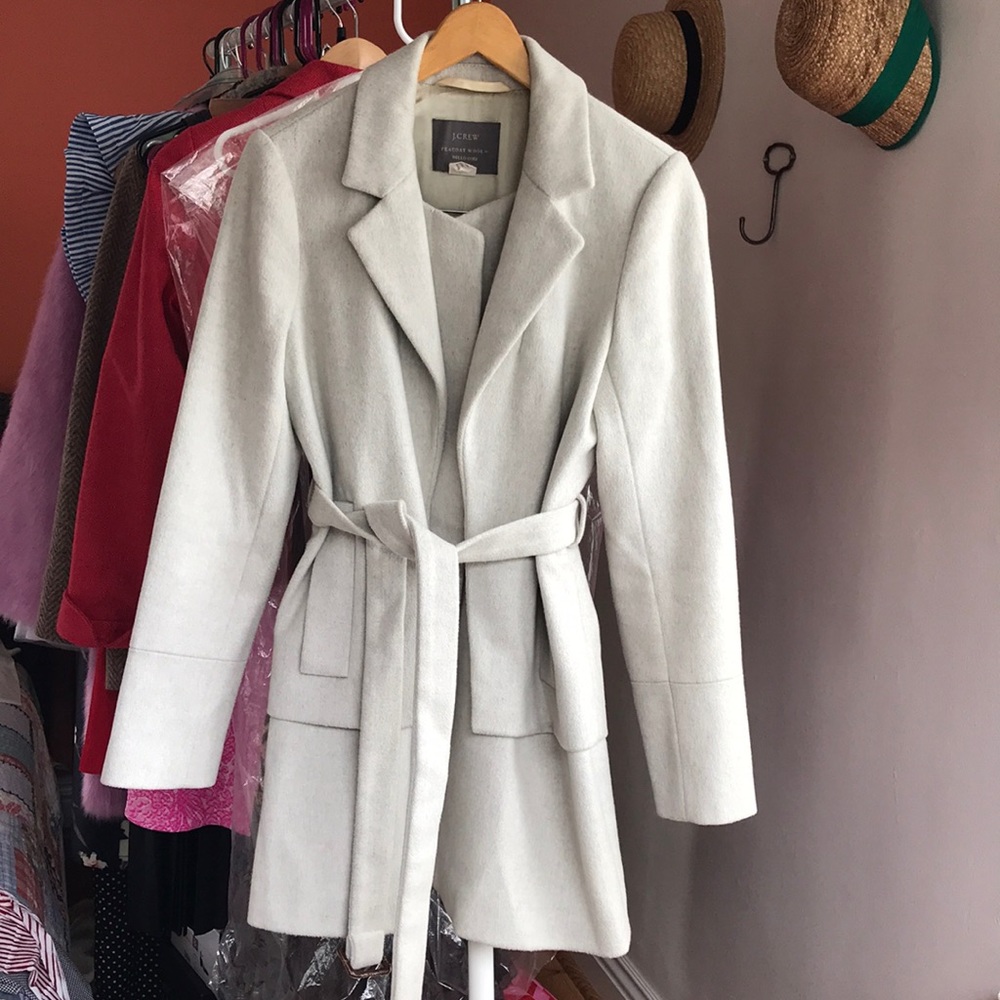 J. Crew Wool Peacoat Trench